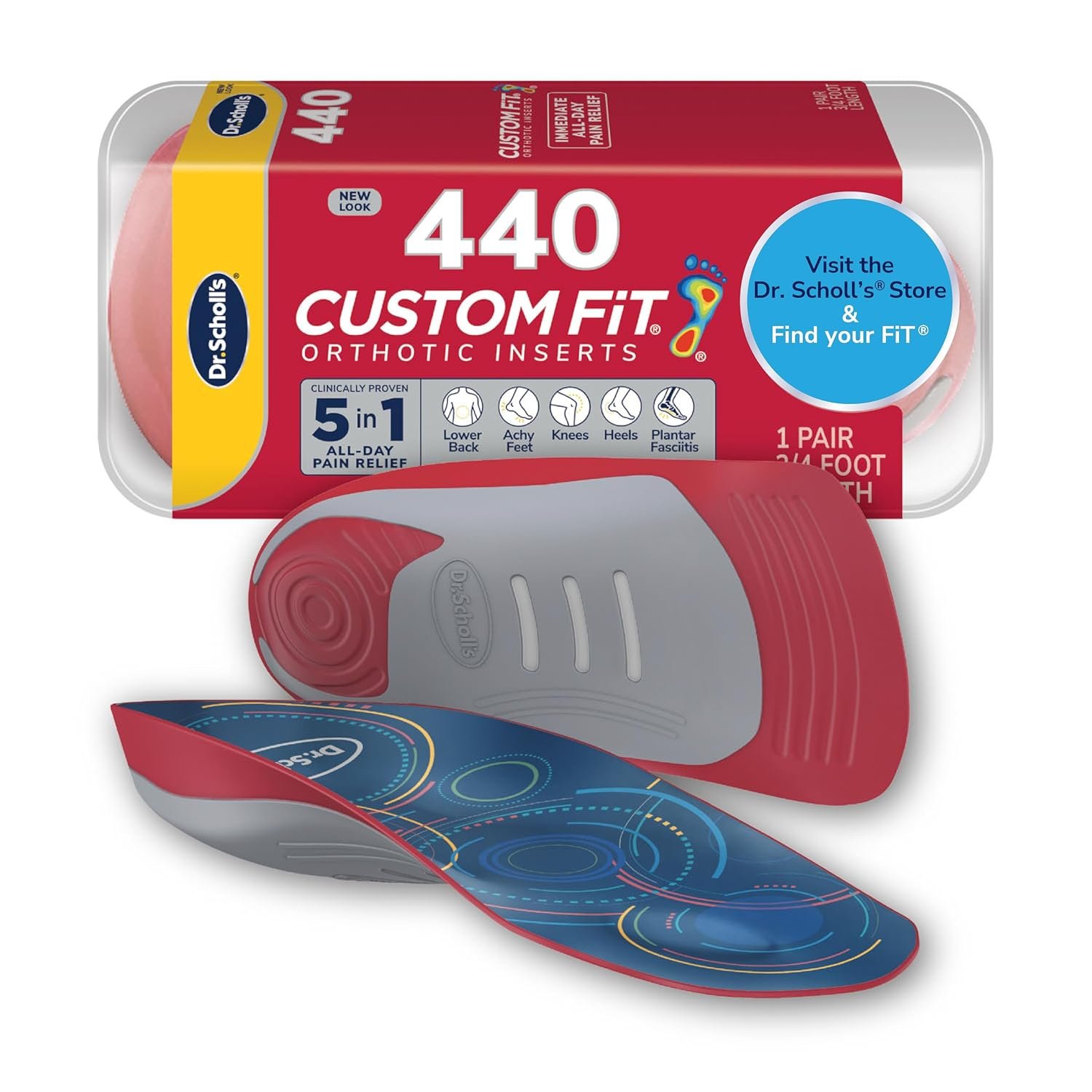 Dr Scholl's Custom Fit orthotic inserts